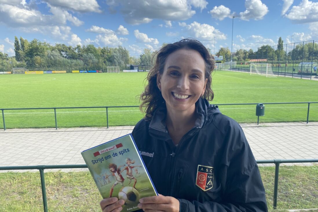 Aisha Dutrieux met Strijd om de spits bij ASC