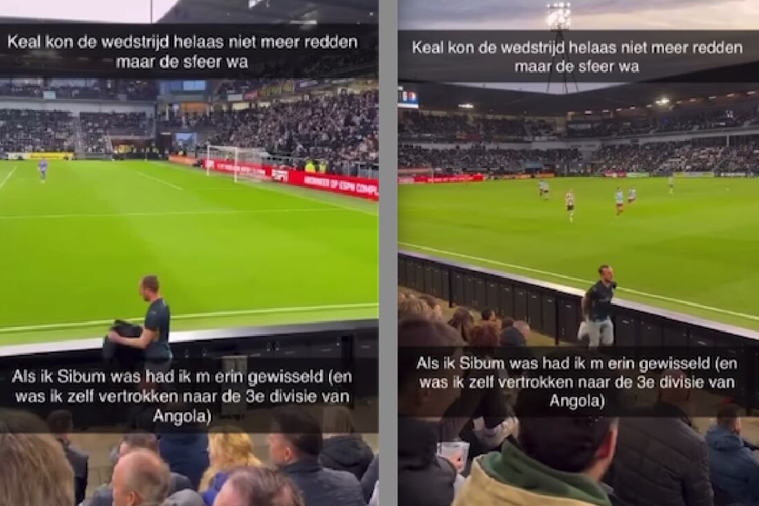 Supporter van Heracles Almelo wil invallen tegen Feyenoord