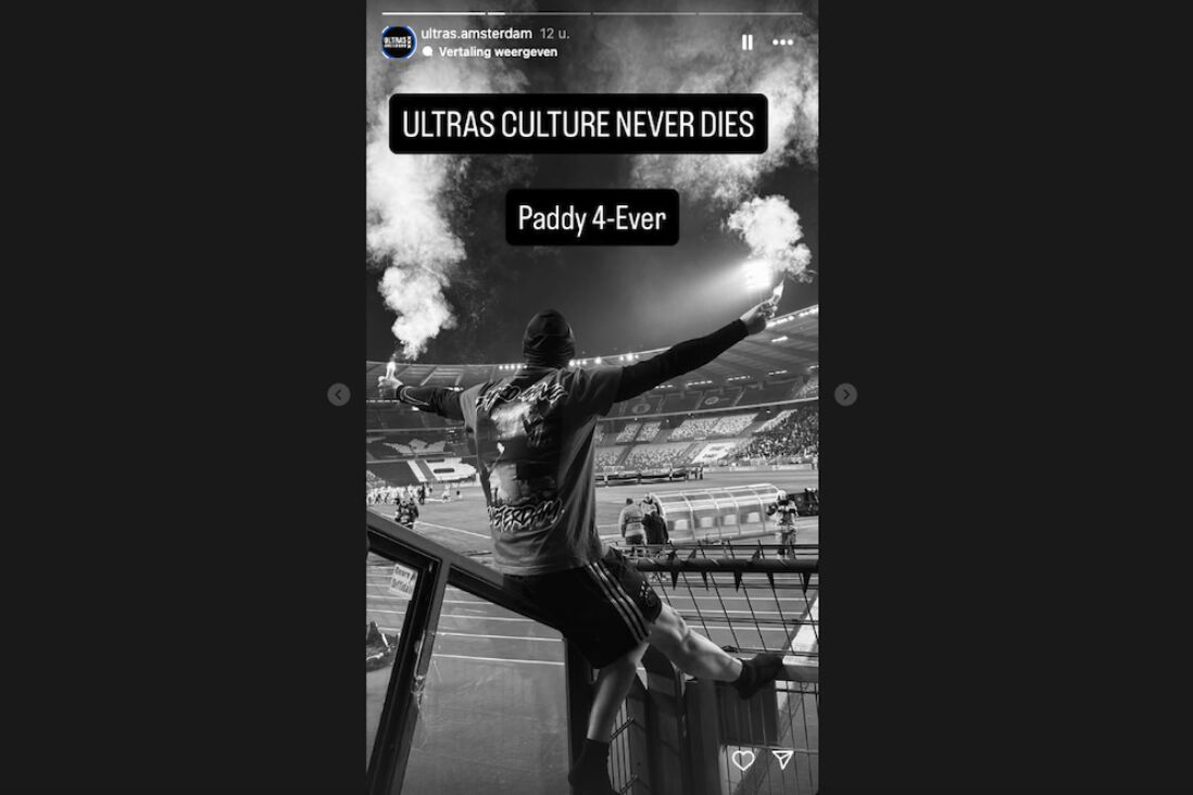 Overleden man blijkt fanatieke supporter Ajax