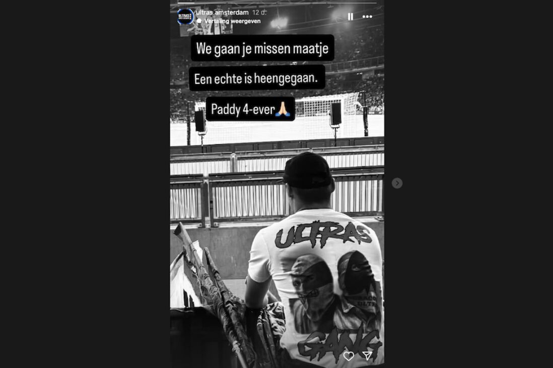 Overleden man blijkt fanatieke supporter Ajax