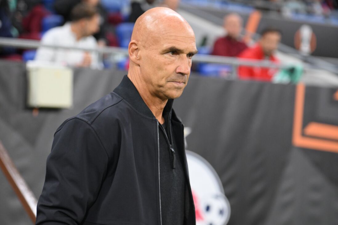 Thomas Letsch als trainer van RB Salzburg