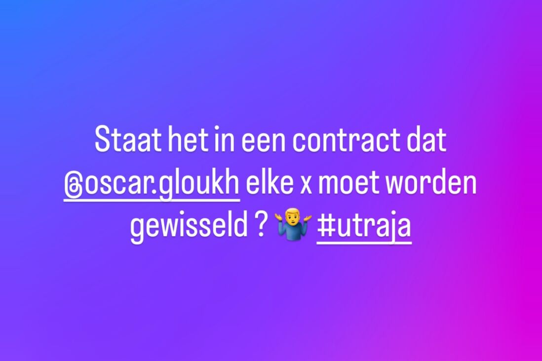 De Instagram-story van Andy van der Meijde