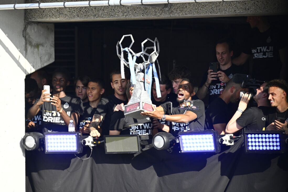 Club Brugge viert de titel