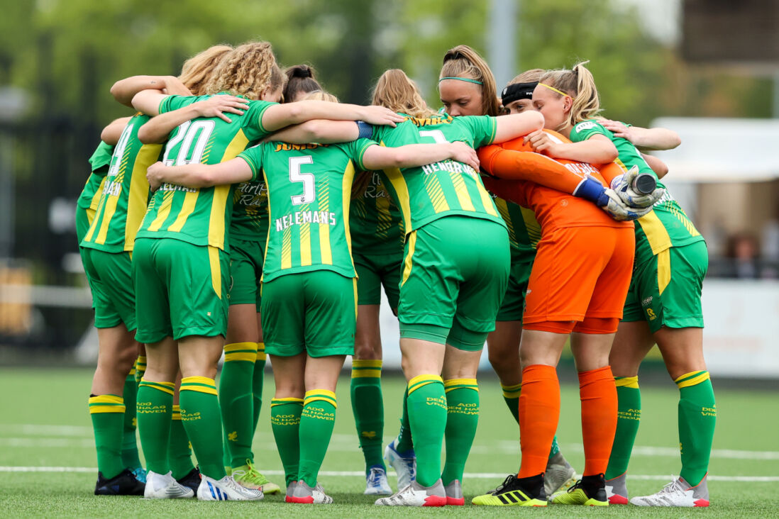 Het team van ADO Den Haag