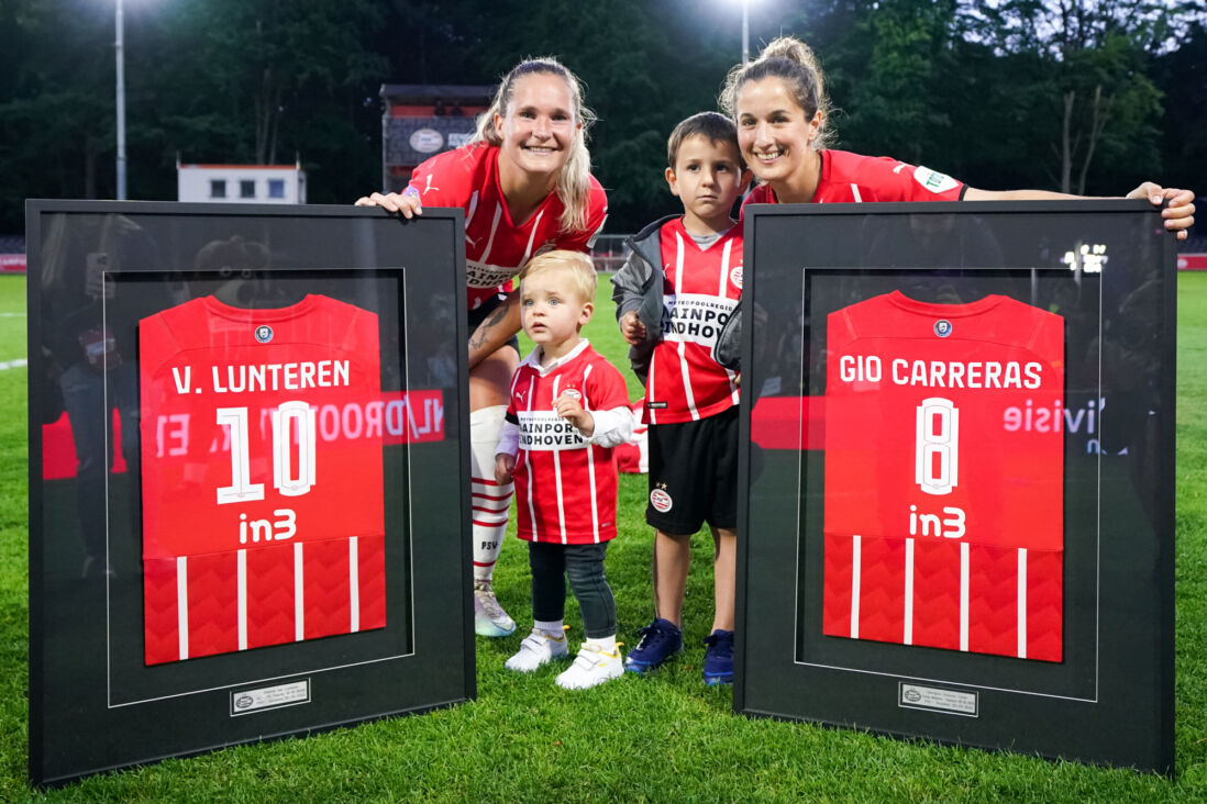 Desiree van Lunteren en Gio Carreras worden in het zonnetje gezet