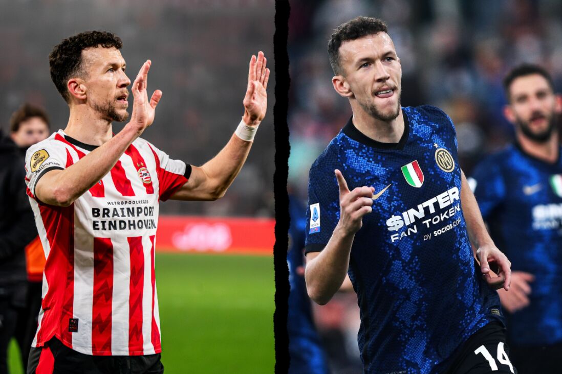 Ivan Perisic werd veelvuldig gelinkt aan Inter, maar bleef bij PSV