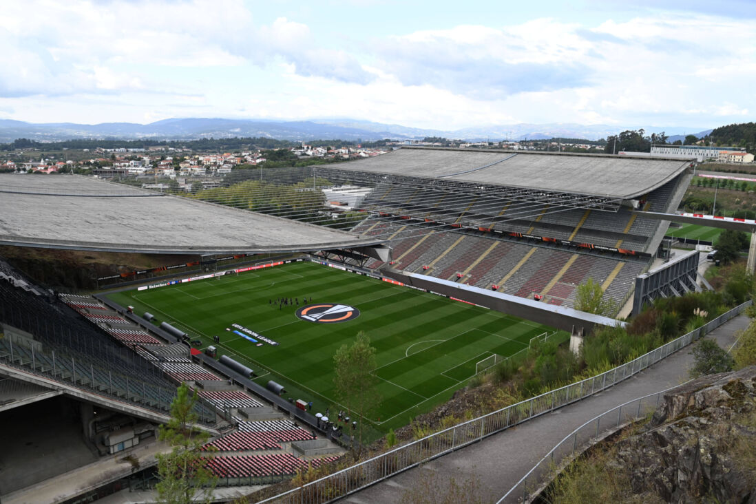 Het stadion van SC Braga