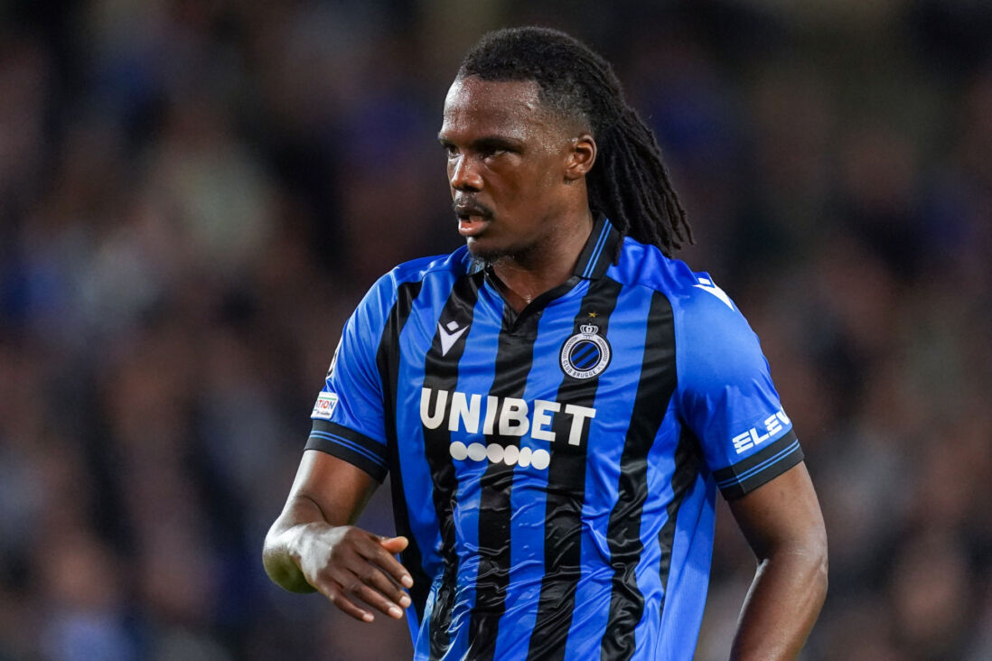 Dedryck Boyata in actie voor Club Brugge