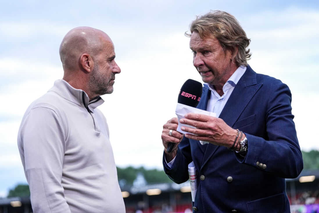 Peter Bosz en Hans Kraay junior