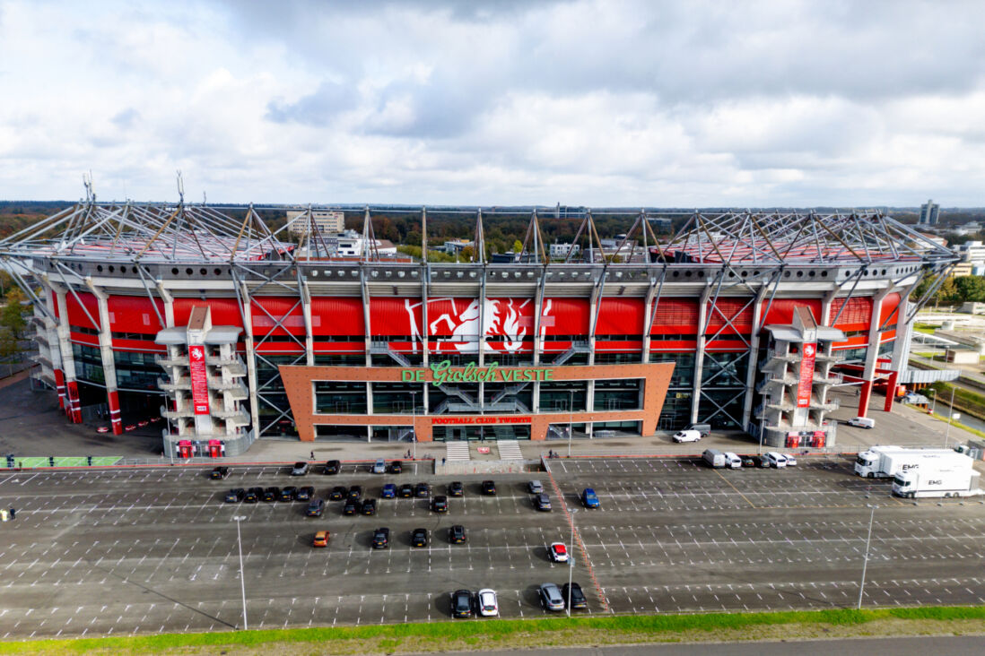 De Grolsch Veste van afstand