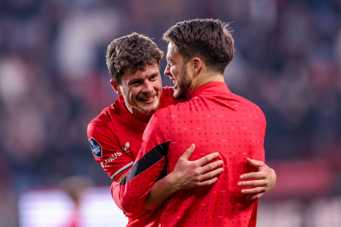 Bas Kuipers en Ricky van Wolfswinkel