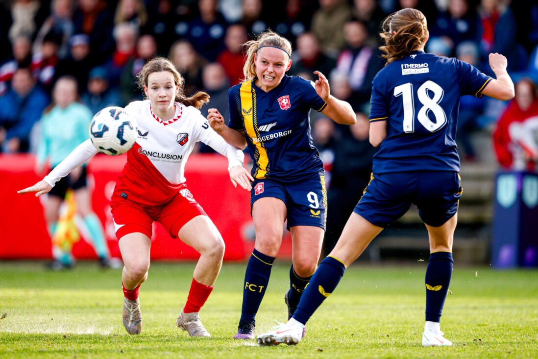 Een eerder duel tussen FC Utrecht en FC Twente