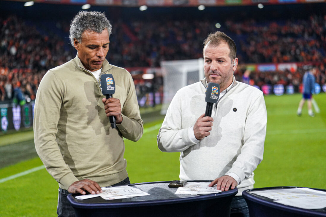 Pierre van Hooijdonk en Rafael van der Vaart