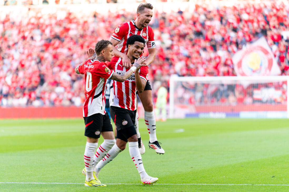 Noa Lang, Malik Tillman en Luuk de Jong