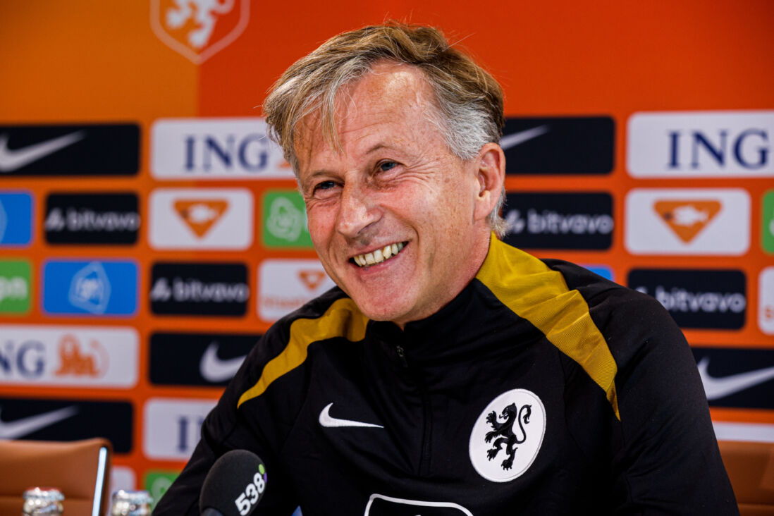 Andries Jonker op de persconferentie