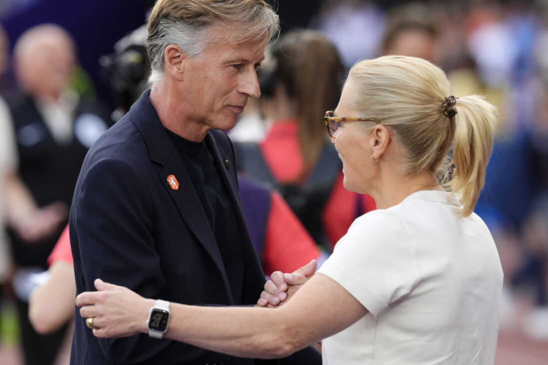 Andries Jonker en Sarina Wiegman