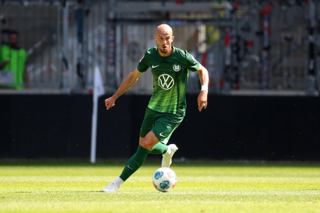 Vaclav Cerny in actie voor VfL Wolfsburg