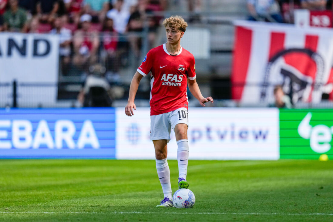 Sven Mijnans namens AZ