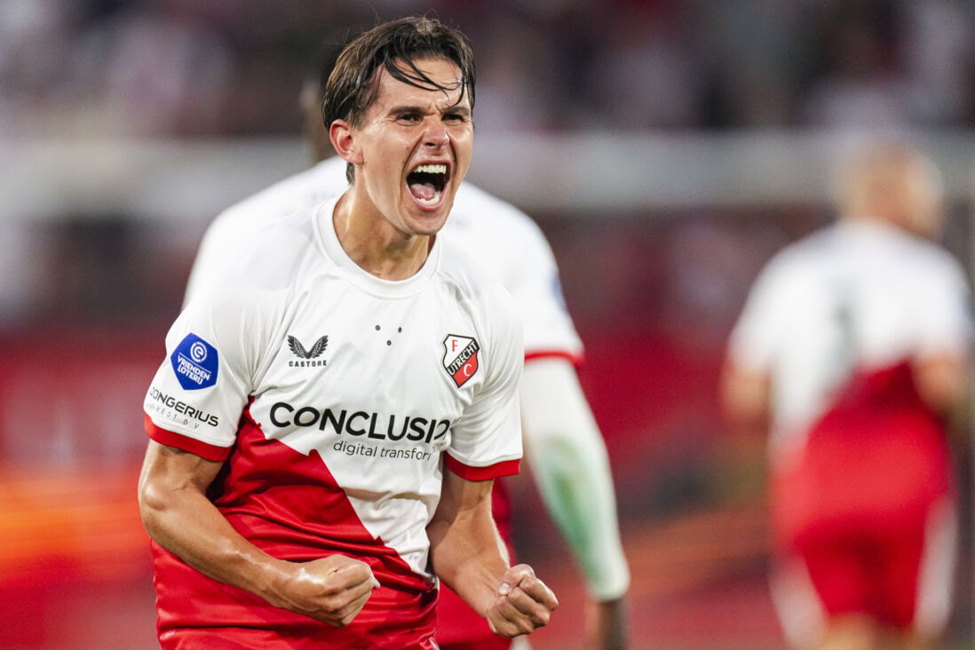 Victor Jensen juicht