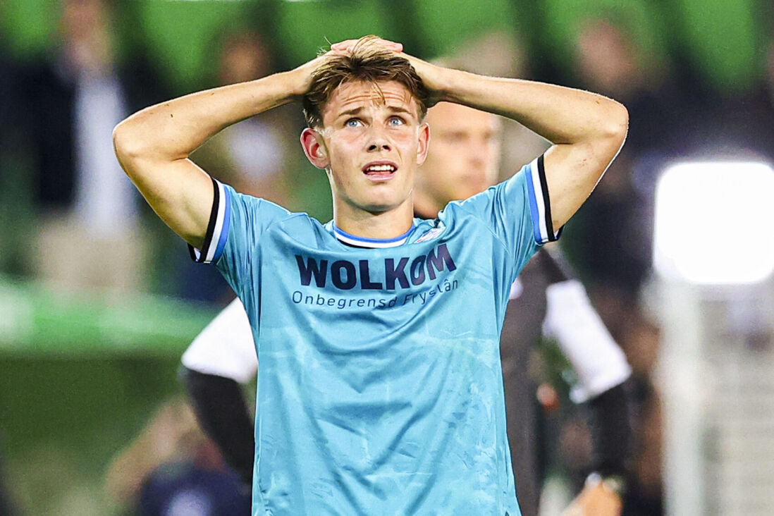 Een balende Nikolai Hopland