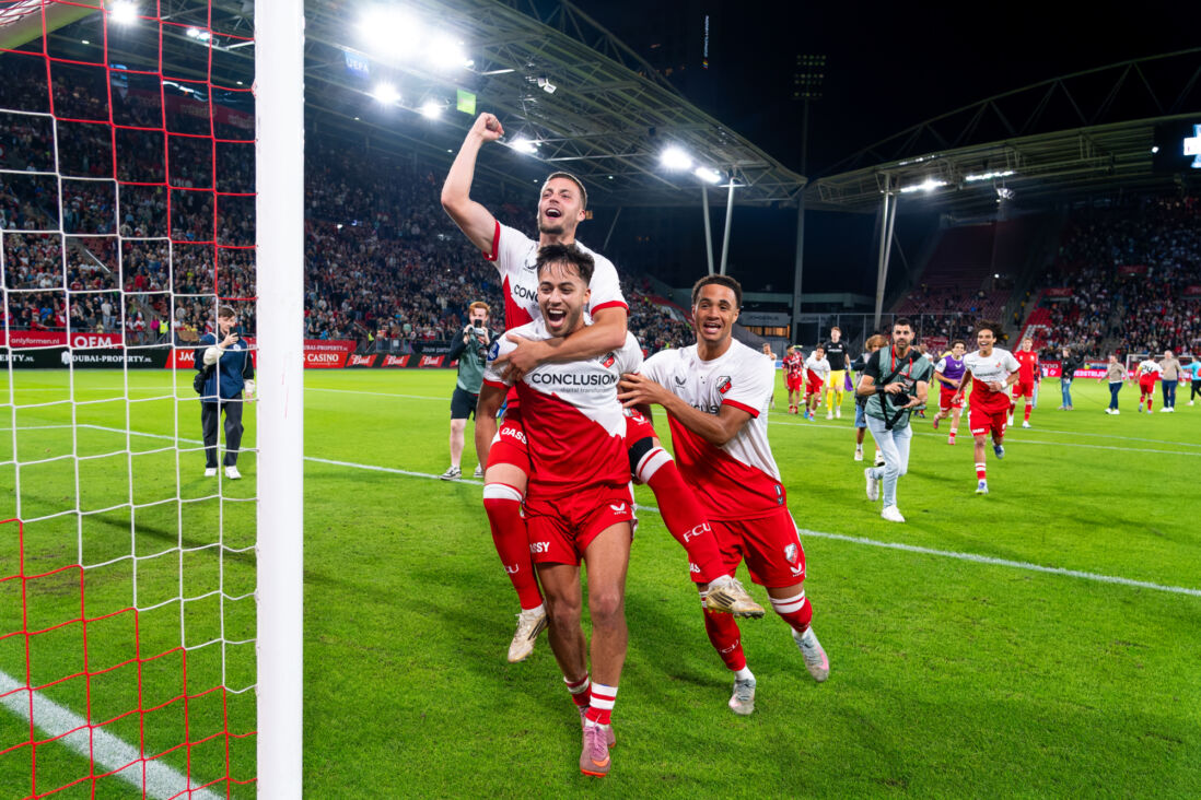 Souffian el Karouani viert feest