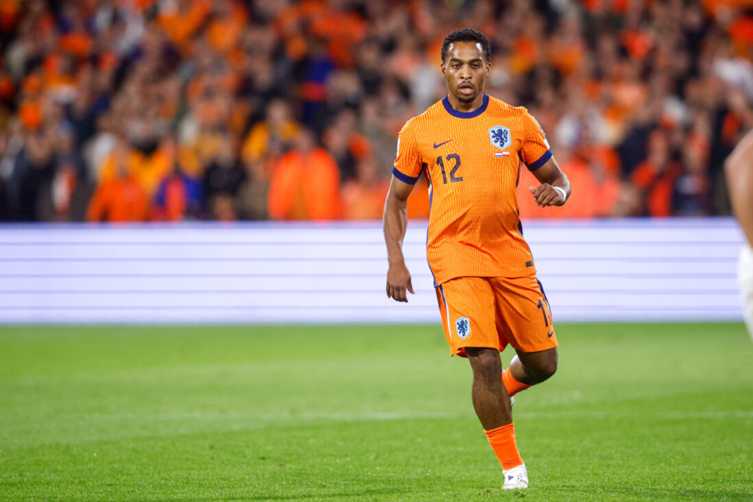 Quinten Timber in actie voor Oranje