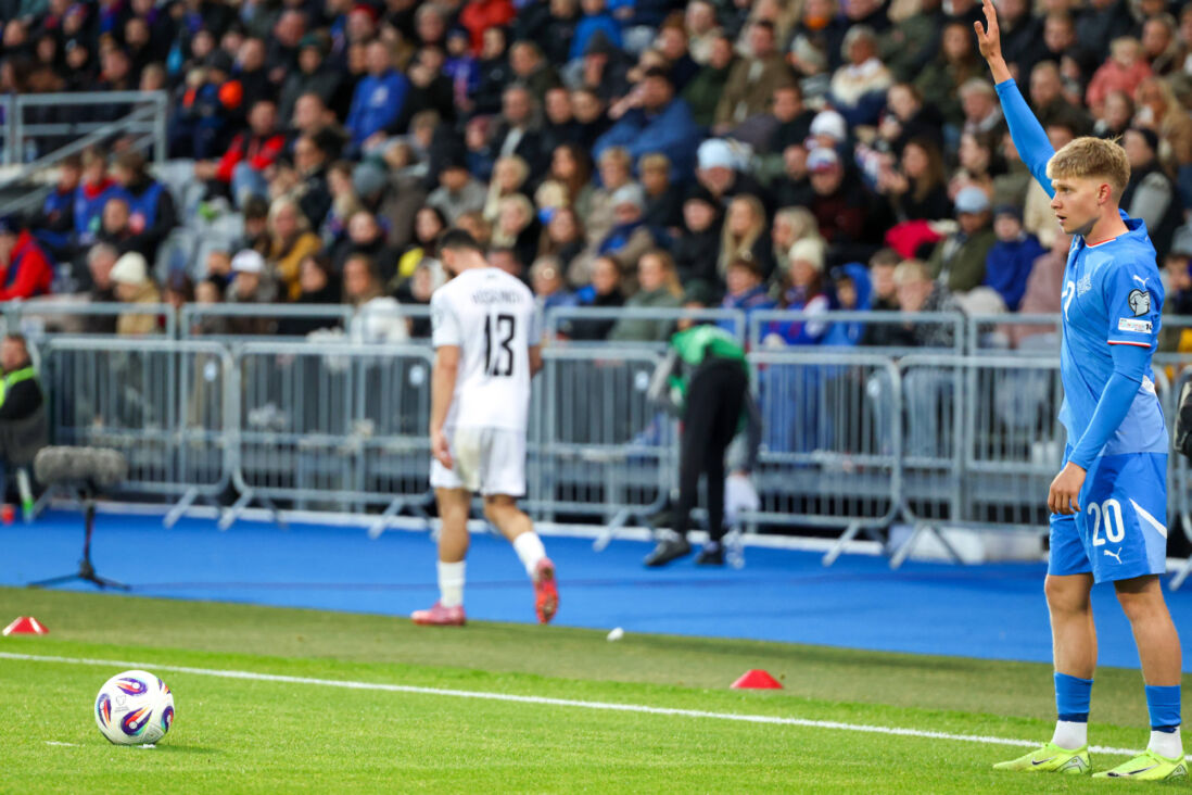 Kristian Hlynsson namens IJsland