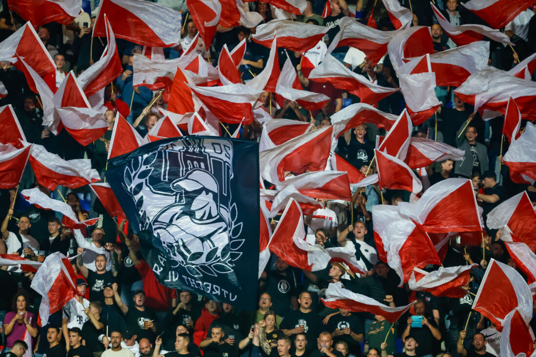 Supporters van FC Utrecht