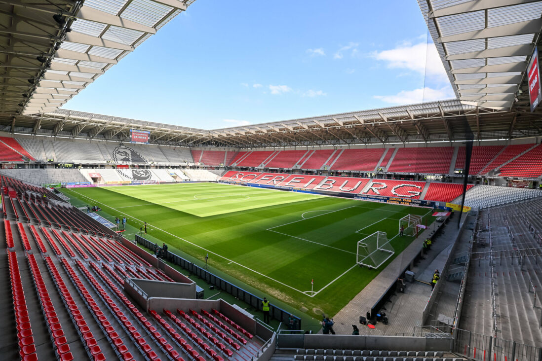 Het stadion van SC Freiburg