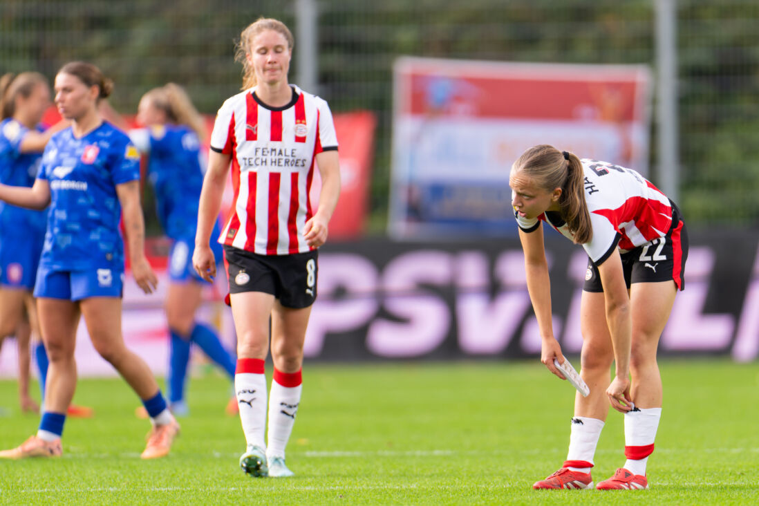 Louize Haentjens is teleurgesteld