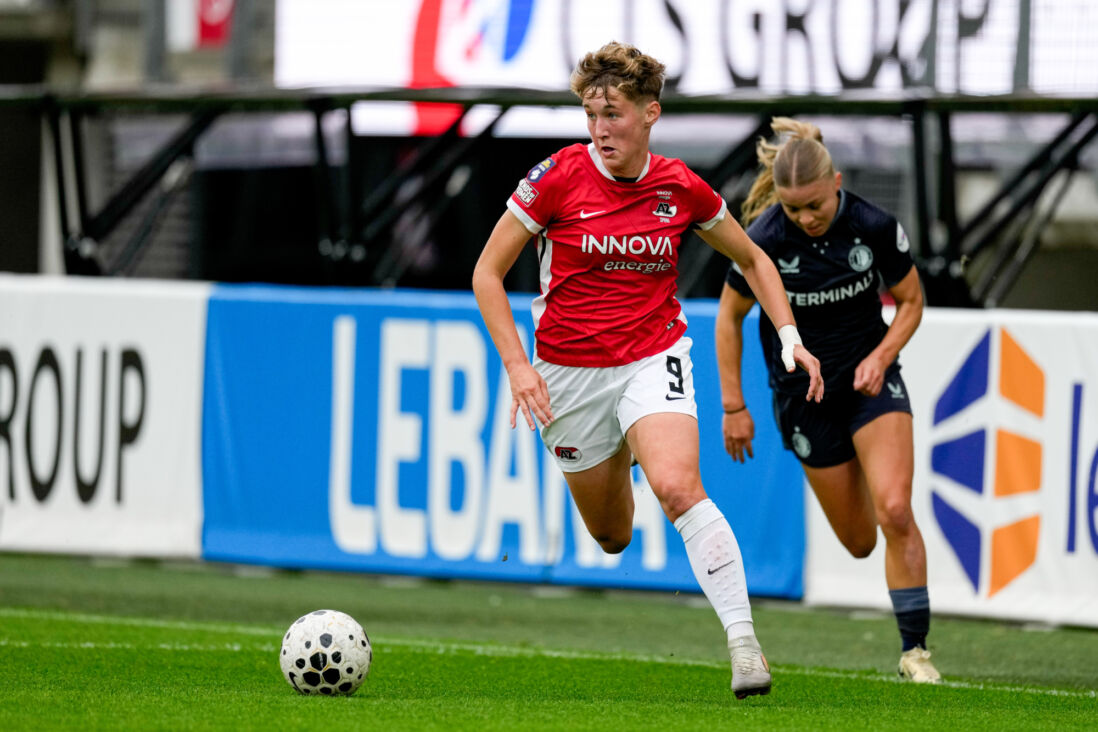 Floor Spaan in actie namens AZ