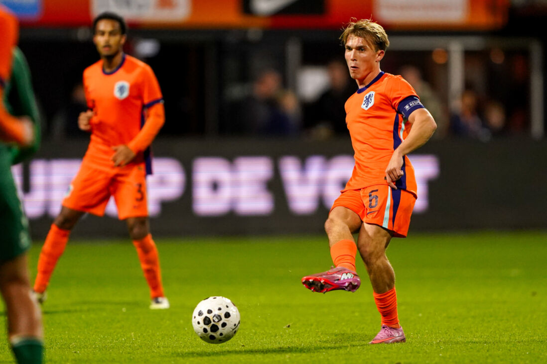 Jorg Schreuders bij Jong Oranje