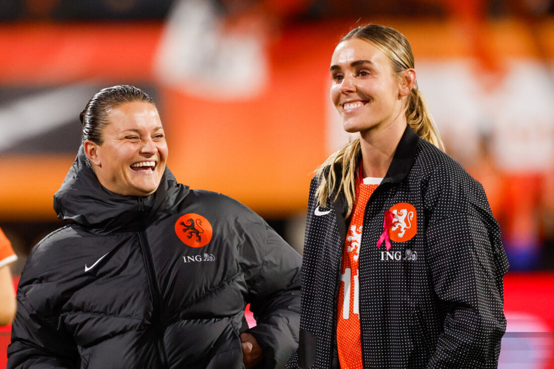 Sherida Spitse en Jill Roord