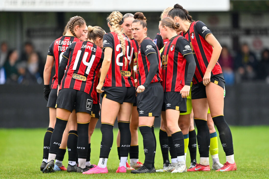 De speelsters van Bournemouth