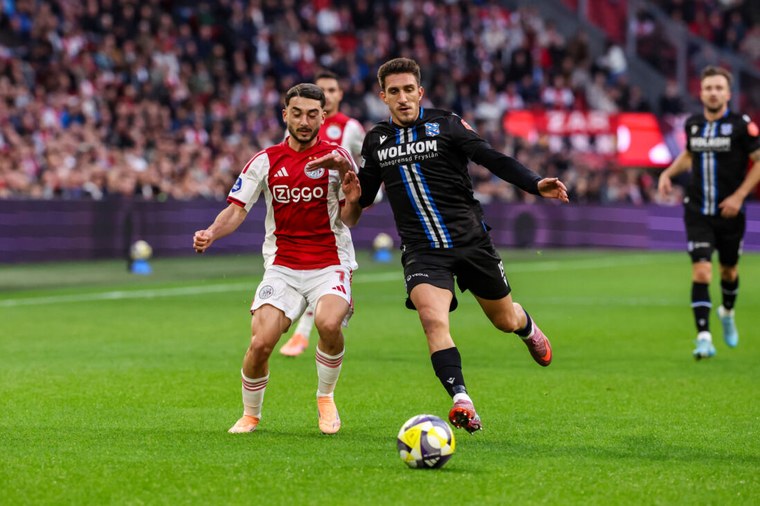 Vasilios Zagaritis tegen Ajax