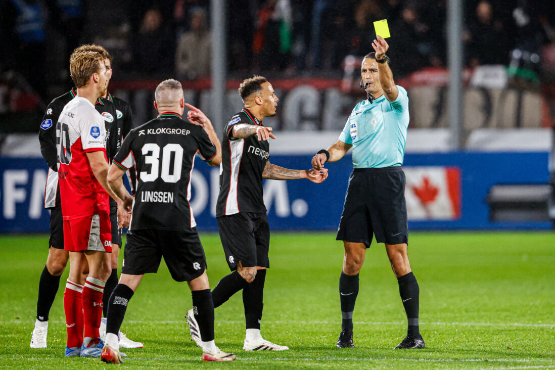 Bryan Linssen krijgt geel