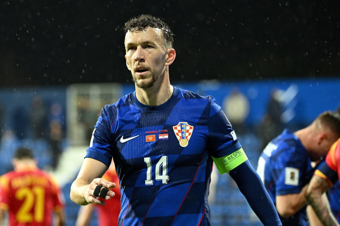 Ivan Perisic voor Kroatië
