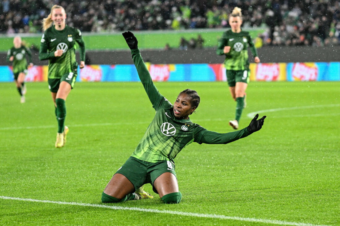 Lineth Beerensteyn juicht