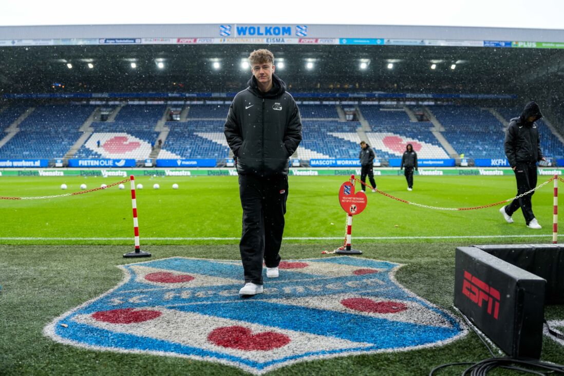 Sven Mijnans in het Abe Lenstra