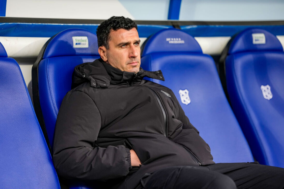 Maarten Martens in het Abe Lenstra Stadion