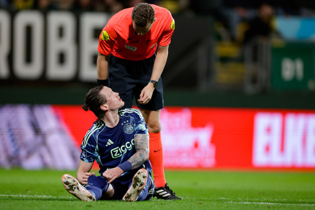 Wout Weghorst baalt flink