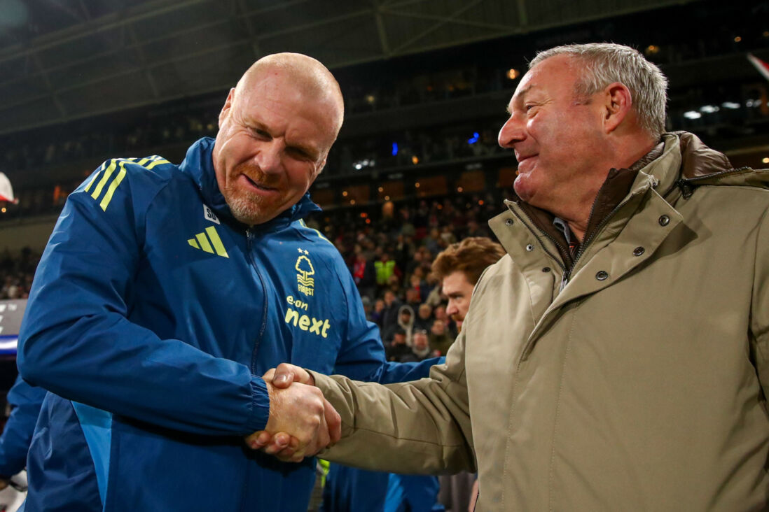Sean Dyche en Ron Jans