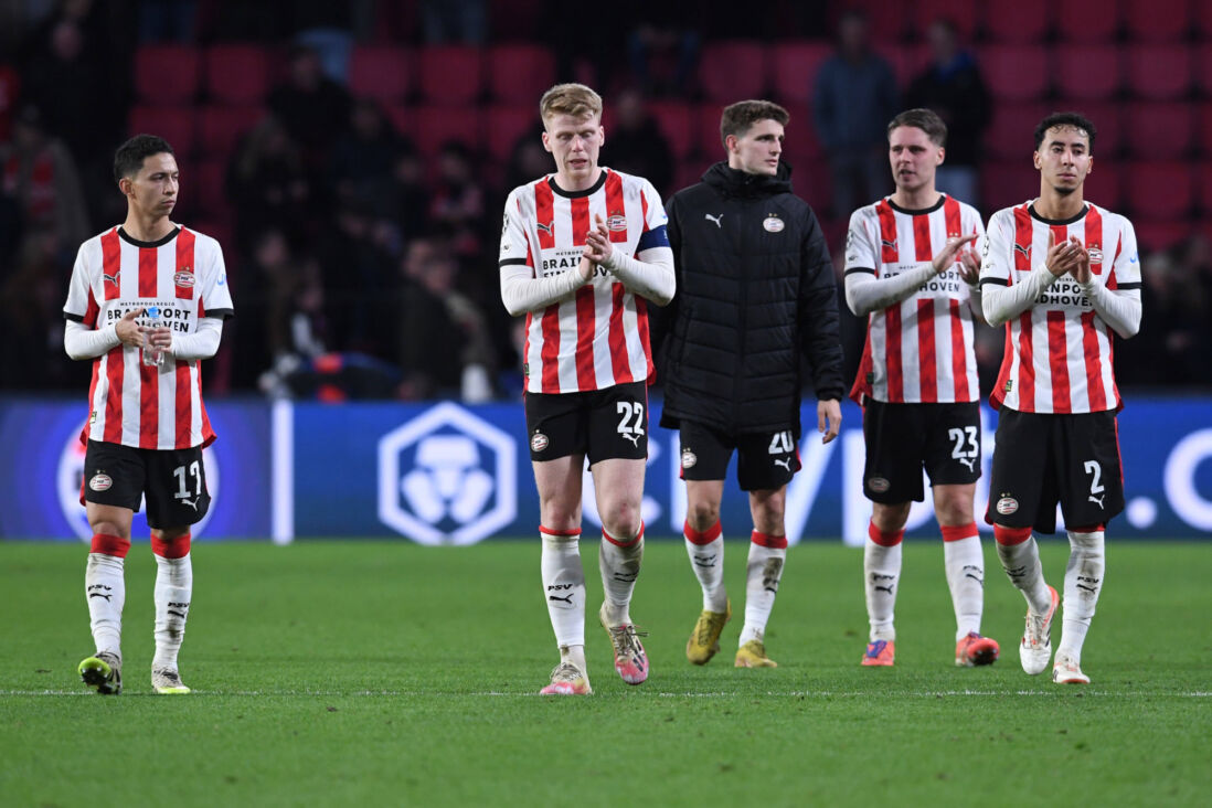 PSV na de wedstrijd tegen Atlético Madrid