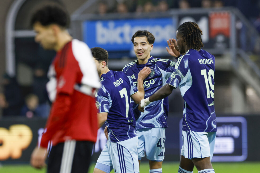 Rayane Bounida juicht