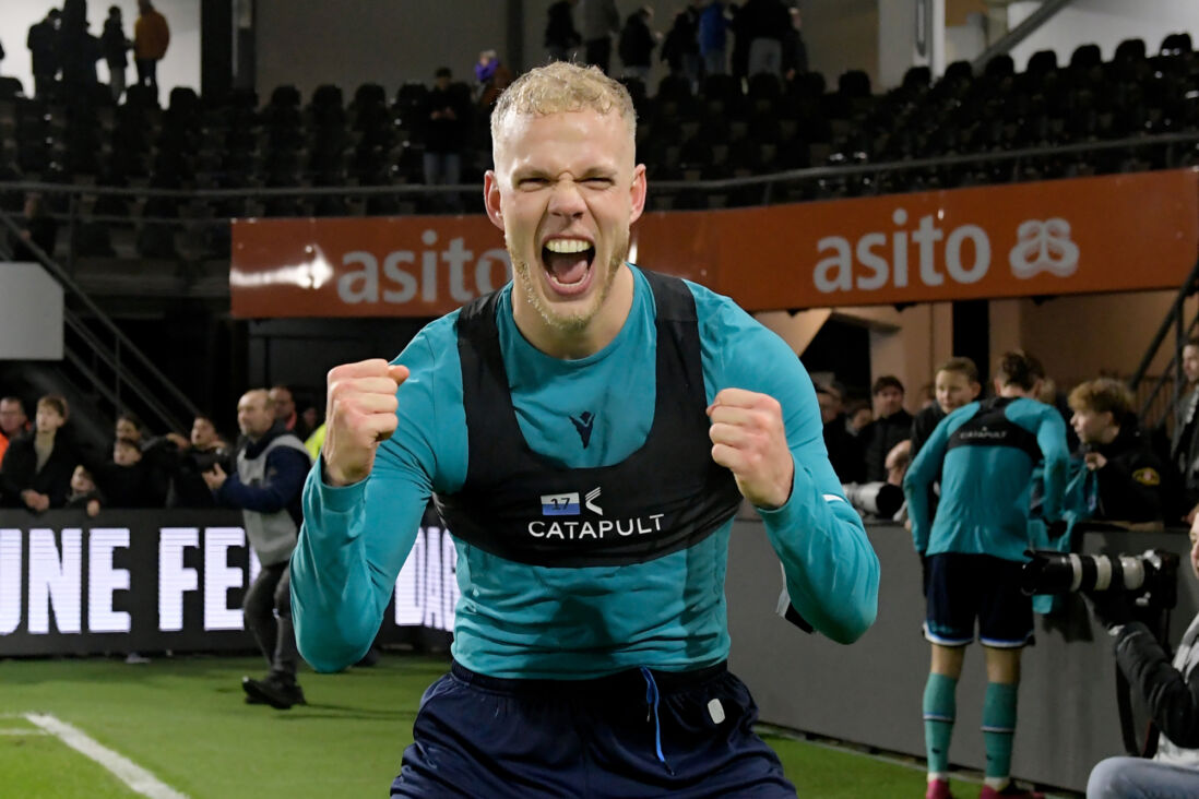 Luuk Brouwers juicht