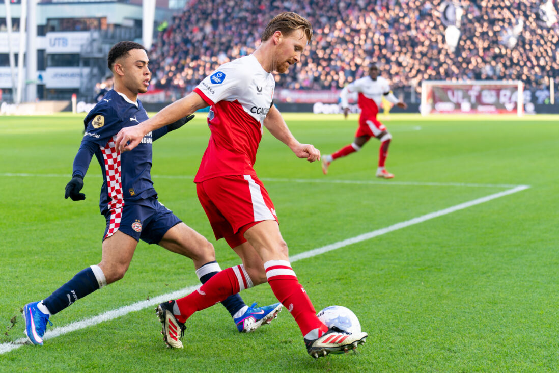 Dani de Wit tegen PSV