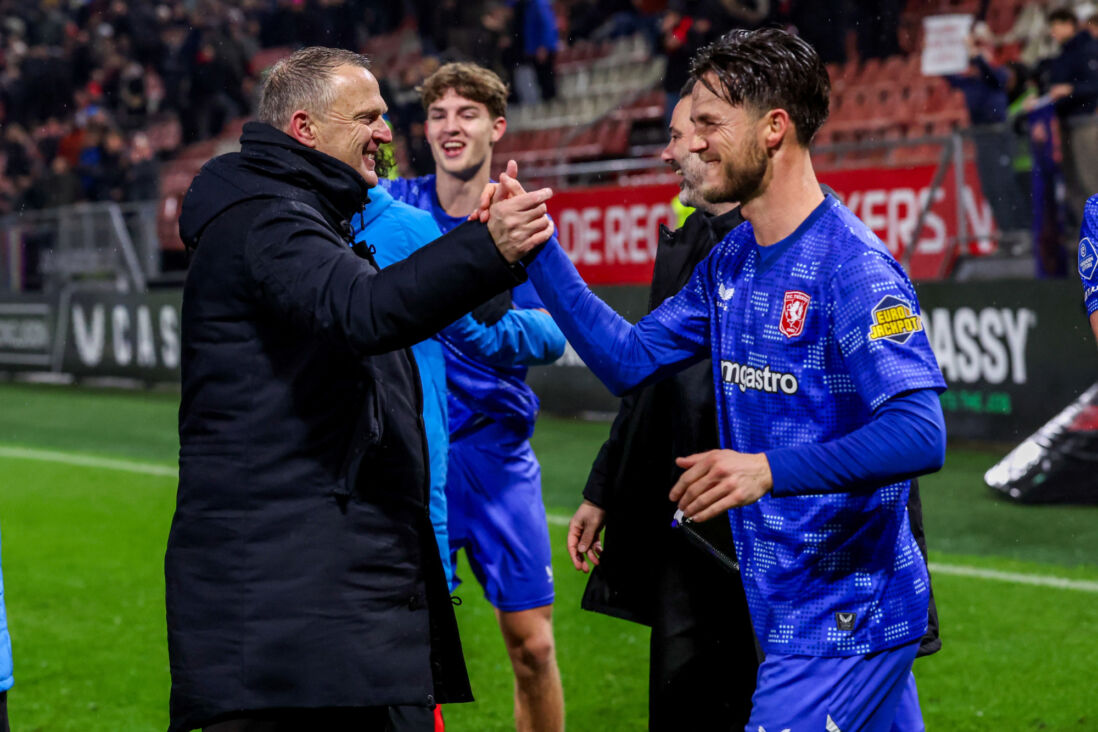 John van den Brom en Ricky van Wolfswinkel