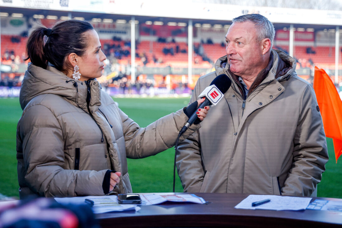 Ron Jans in gesprek met Aletha Leidelmeijer (ESPN)