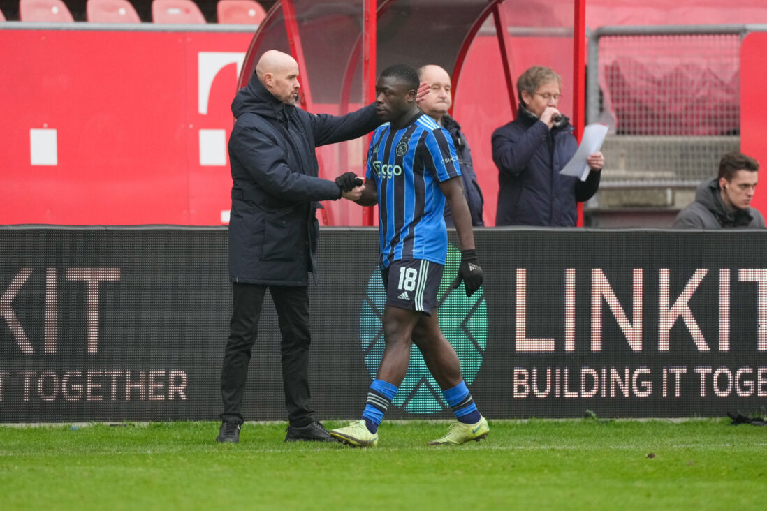 Brian Brobbey wordt gewisseld