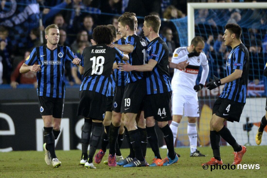 Club Brugge verslaat Besiktas in 2015 met 2-1